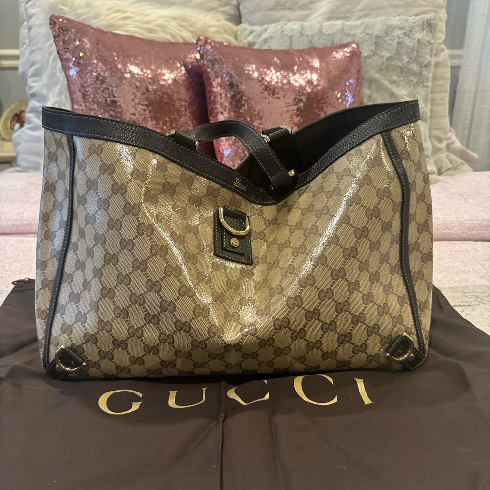 Gucci Laminated Leather Bag